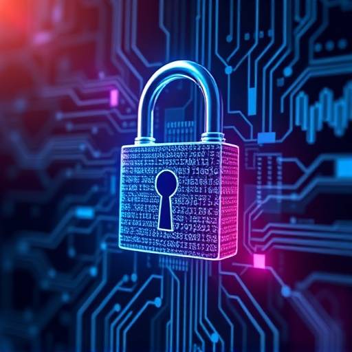 Candado digital representando la seguridad de los datos