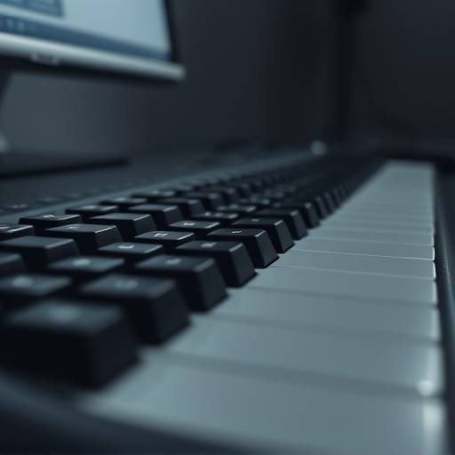 Teclado con alto contraste